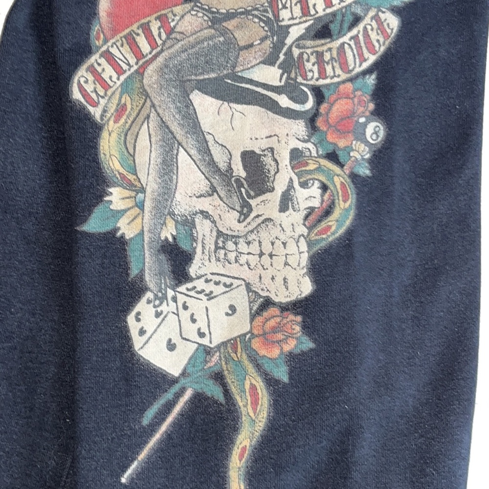 ♠️Lucky🍀Brand♠️🎱🎲Vintage Aces Wild Tattoo Sweatpants ♠️♥️ - Picture 10 of 16
